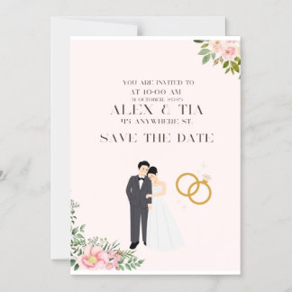 celebre o Amor: Elegantes Cartões de Casamento & C