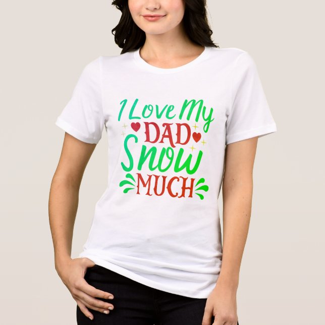 Celebre o Natal com uma camisa engraçada com tema  (Frente)