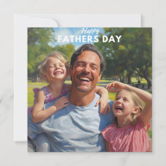 Celebre o Papai com um cartão do Dia dos Pais sinc
