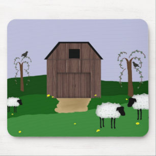 Celeiro primitivo Mousepad