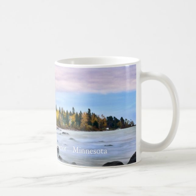 Celeiro vermelho o Lago Superior, caneca do (Direita)