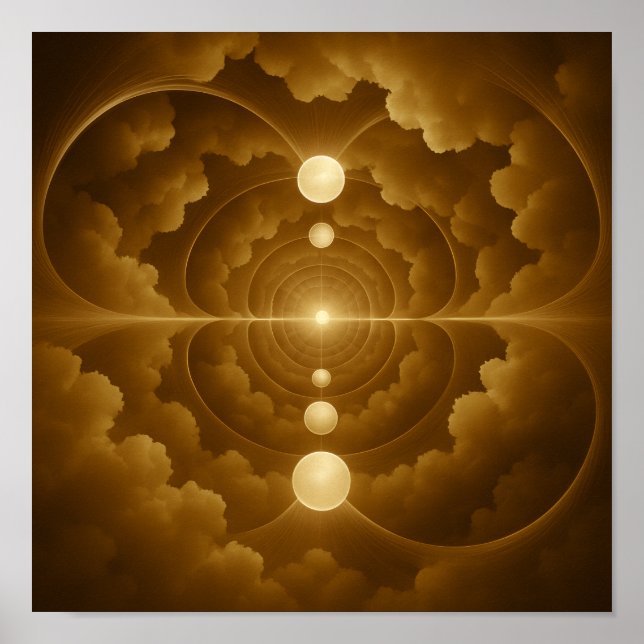 Celestial Alignment Poster (Frente)