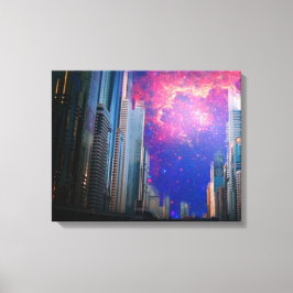 "Celestial City Sky" Canvas