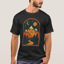 Celestial Landscape Men's Dark T-Shirt