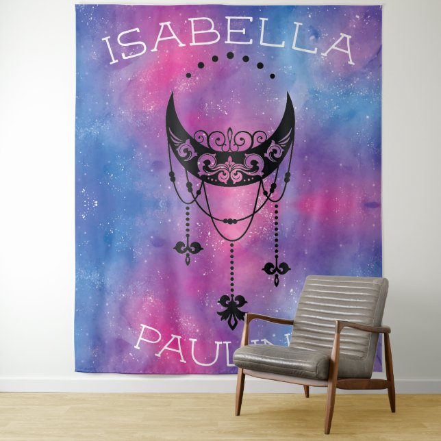 Celestial Moon Tapeçaria (In Situ)