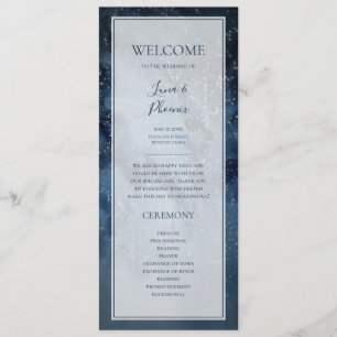 Celestial Night Sky com Programa de Casamento de Q