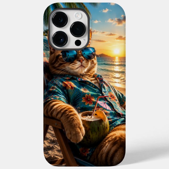 Cell Phone Case Funny Cat v4.04 (Verso)