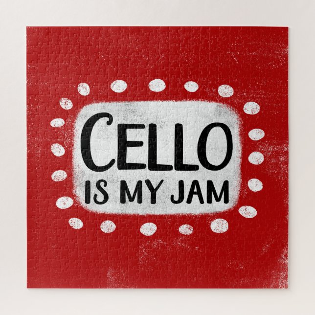 Cello é o meu Quebra-cabeça de Jam Jigsee (Vertical)