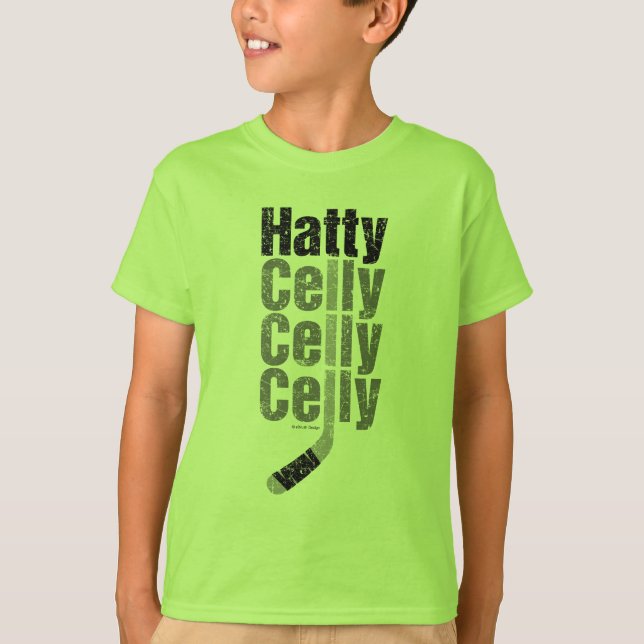 Celly Celly Celly (Hockey) T-Shirt (Frente)