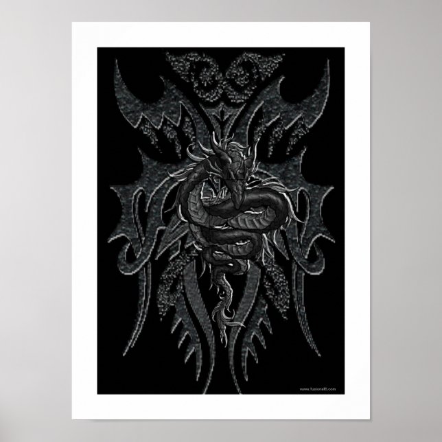 Celtic Dragon Poster (Frente)