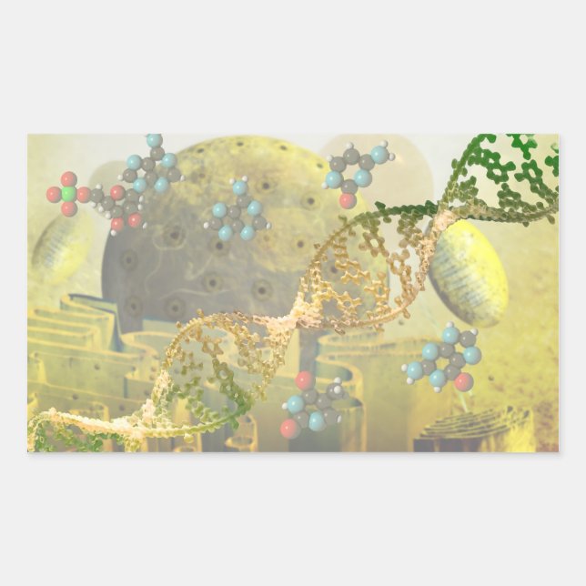 Célula com adesivos de DNA (Frente)