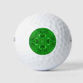 Célula Vintage Fractal Verde Caleidoscópio