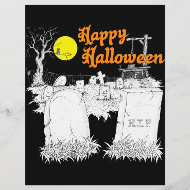cemitério de halloween (Frente)