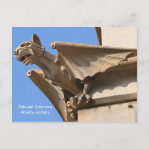 Cemitério Oakland, Atlanta GA, Cartão Postal