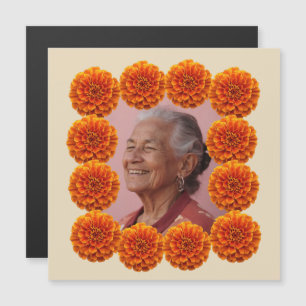 Cempasúchil Ofrenda Altar Foto Personem