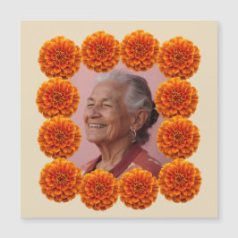 Cempasúchil Ofrenda Altar Foto Personem