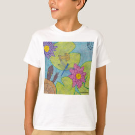 Cena de Lago (branco) - Camiseta Básica Masculina