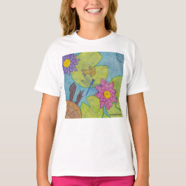 Cena de Lagoa (branco) - Camiseta Básica Feminina