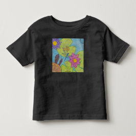 Cena de Lagoa (vívida) - Camiseta de Criança