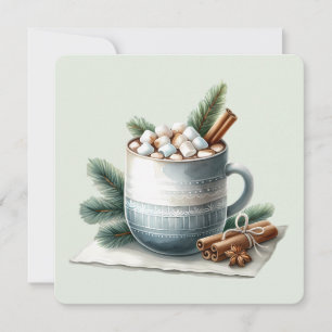 Cena de Marshmallow de Cacau de Inverno Aconchegan