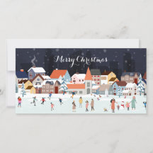 Cena de Natal da Vila Winter com Foto