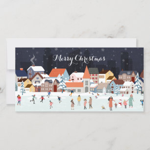 Cena de Natal da Vila Winter com Foto