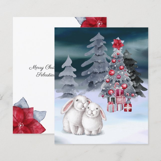 Cena de Natal de Coelho Coelho BUDGET (Frente/Verso)