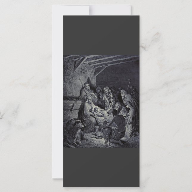 Cena de natividade bíblica (Frente)