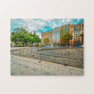 Cena de Rua de Barcelona. Quebra-cabeça