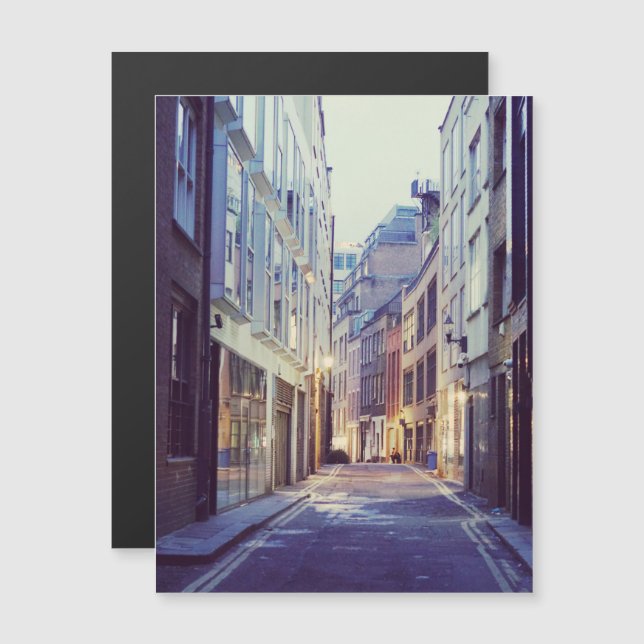 Cena de rua de Soho Londres (Frente/Verso)