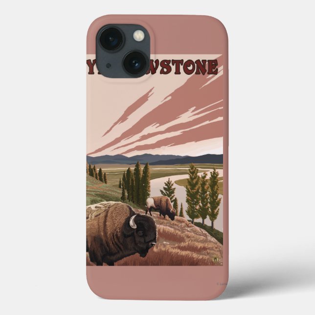 Cena de YellowstoneBison (Verso)