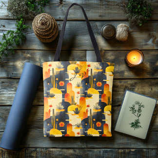 Cena do Deserto Sunset Bag Tote