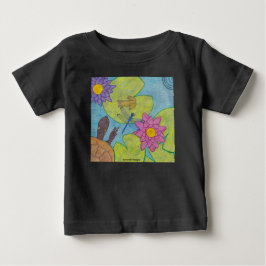 Cena do Lago (vívida) - Camiseta de Bebê