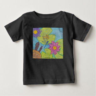 Cena do Lago (vívida) - Camiseta de Bebê