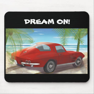 Cena Mousepad da praia da arraia-lixa de Corveta
