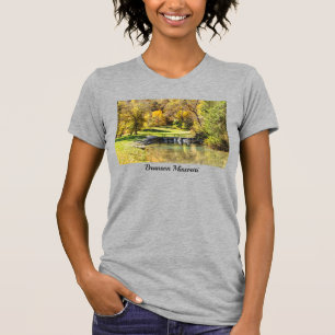 Cena Serene Na Camisa T De Dogwood Creek