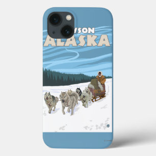 Cena Sledding do cão - Dawson, Alaska