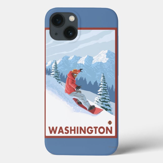 Cena Snowboarder - Washington (Verso)