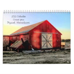 Cenários de Plymouth Massachusetts - Calendário 20