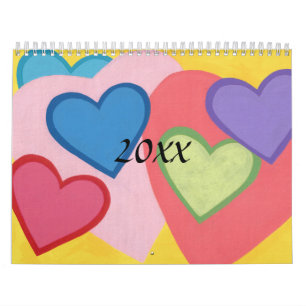 Cenas Artísticas Calendário Sazonal Impresso Perso