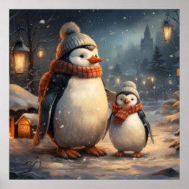 Cenas de inverno bonitas poster