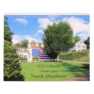 Cenas do Calendário de Massachusetts Plymouth