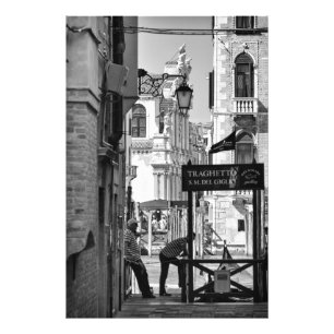 Cenas Venetian - impressão da foto