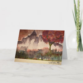 Central Park, Cartão de Saudação NYC