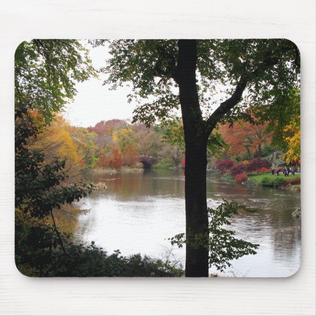 Central Park em Fall Mousepad (Frente)