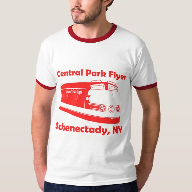Central Park Flyer de Schenectady T-Shirt (Frente)