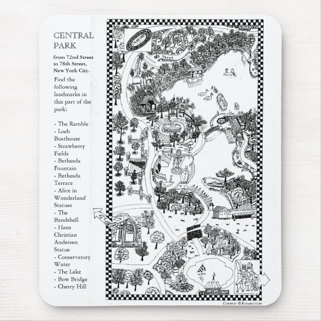 Central Park Mousepad (Frente)