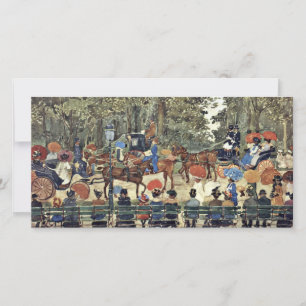 Central Park New York Por Prendergast Maurice Braz