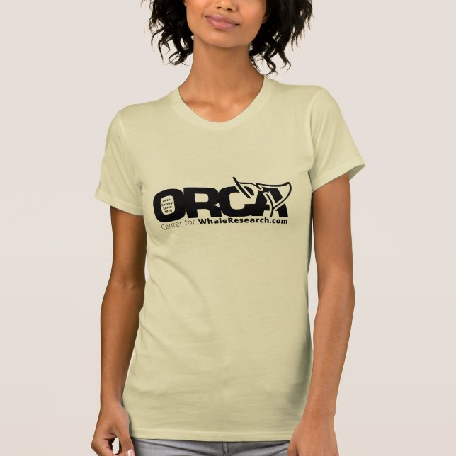 Centre para a pesquisa da baleia - camisa do T das (Frente)