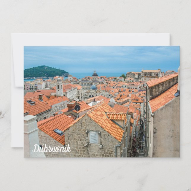 Centro da cidade de Dubrovnik (Frente)